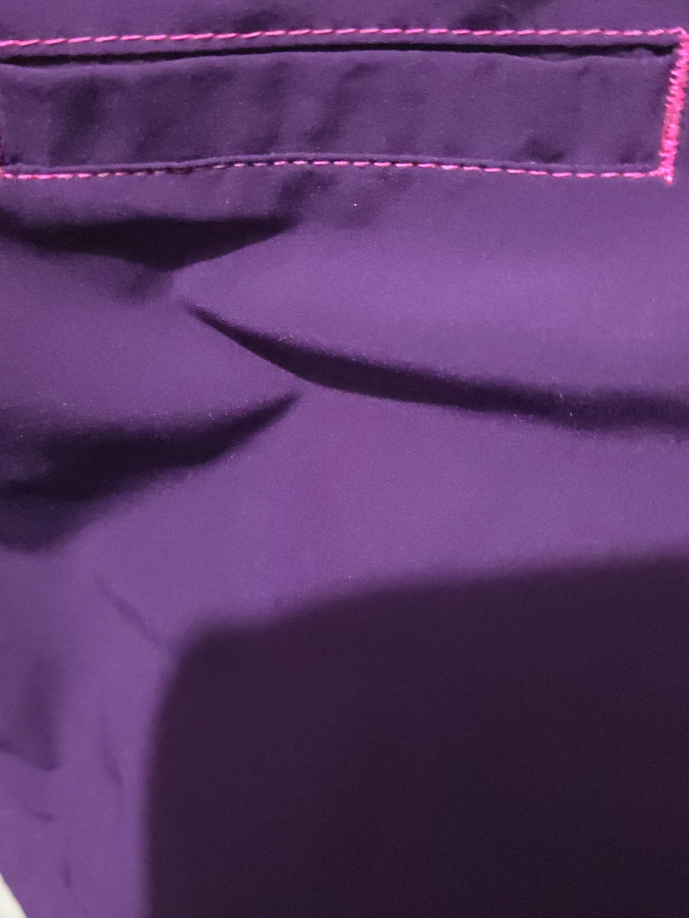 Smitten Short-Sleeve V-Neck Purple Top - Picture 3 of 5